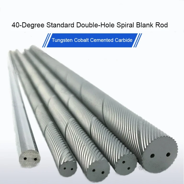 330L tungsten carbide double-spiral rod for fluid transfer