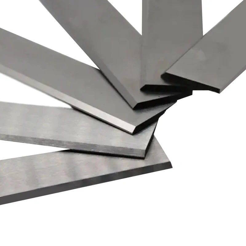 Application of non-standard SE type cemented carbide long strip in manufacturing
