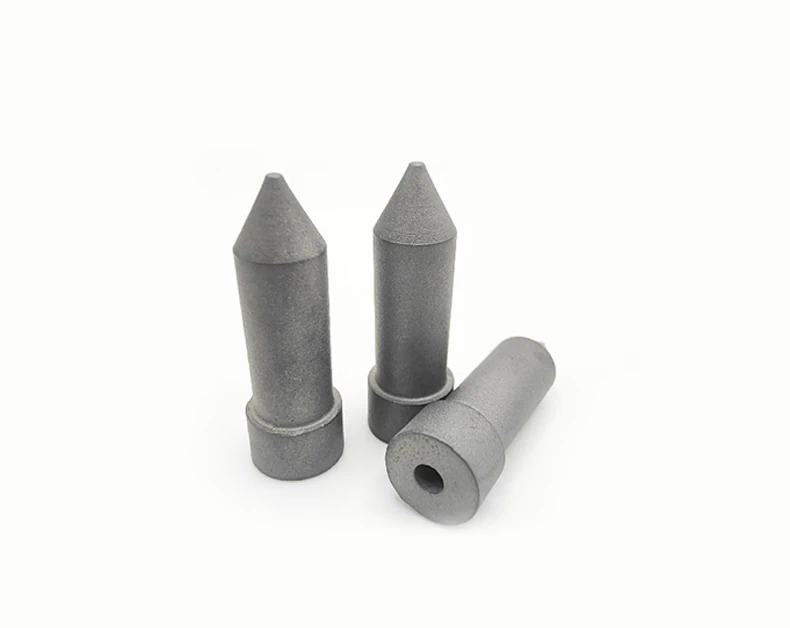 Cemented carbide nozzle performance
