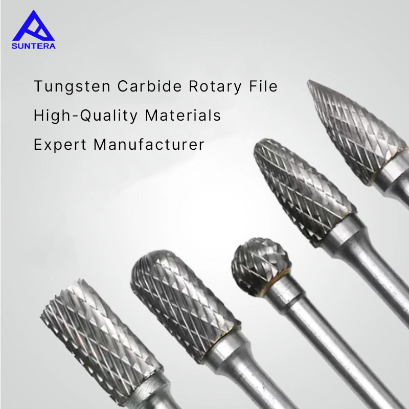 Cemented carbide rotary burrs
